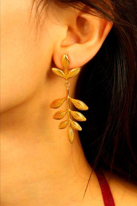 Leaf Drop Earrings